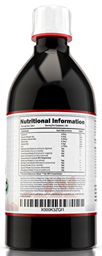 Liquid Iron Supplement 1 Litre | 50 Day's Supply | Fortified with Vitamins and Herbal Extracts | Includes Vitamin B2, B6, B12 & Vitamin C | Great Tasting Vegetarian & Vegan Liquid Iron by Nu U Nutrition - Image 8