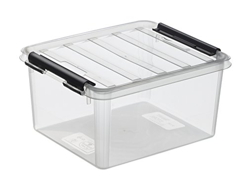 Orthex 3521070 Clipbox Smart Store Classic, 2 L Volumen, 21 x 17 x 11 cm, transparent