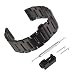 Produktbild BEWISH 24mm Uhrenarmbänder Edelstahl Ersatzband Solide Metall Schnellwechselbügel Uhrarmband Edelstahlschliesse Band Schnalle Wechselarmband Uhr Armband Smart Watch Wrist Strap Band Replacement Unisex