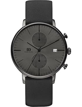 Danish Design Herren-Armbanduhr IQ16Q975 Analog Quarz Leder IQ16Q975