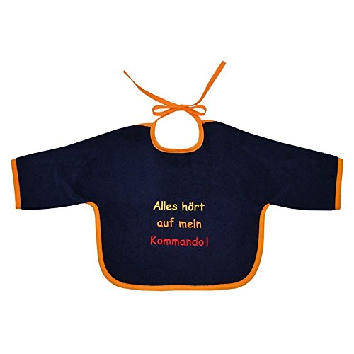 Mauz by Wörner As bekleidungswerk Wörner in spugna maniche bavaglino con ricamo extratrade Kommando navy