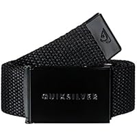 Quiksilver Principle Cinturón, Hombre, Negro (Black KVJ0), (Tamaño del Fabricante:1SZ)