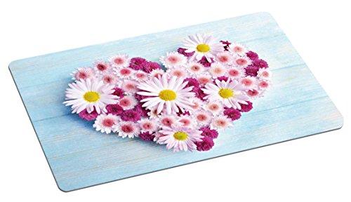 4er Tischset Platzmatte von Herzen mit schönen Sprüchen & ein Herz Stecker (Tischset) - 2