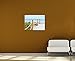 Bilderdepot24 Wall Art - Canvas Picture "Nice way to the beach" 23.62 inch x 19.69 inch - Gallery wrapped, directly from the manufacturer