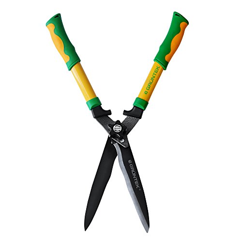 GRÜNTEK Heckenschere HECHT Teflon 560 mm, Strauchschere mit Wellenschliff und Doppel-Teflonbeschichtung. EINFÜHRUNGSPREIS mit Zufriedenheitsgarantie 45 Tagen !! - 6