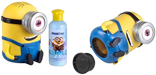 Air-Val Minions/Ich, Einfach unverbesserlich/Geschenkset: Stuart Spardose mit 2-in-1 Duschgel und Shampoo für Kinder, 1er Pack (1 x 200 ml) - 3