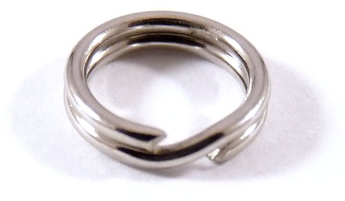 Preisvergleich Produktbild van den Heuvel Schlüsselring 8 mm (500 Stück) Stahl gehärtet vernickelt