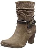 Schuhspitze: rund s.Oliver Damen 5-5-25337-21 434 Stiefeletten, Beige (Cashmere Comb), 37 EU