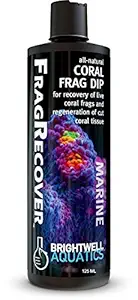 Brightwell Aquatics FRAGR125 Frag Recover Natural Herbal Dip To Prevent Infections, 125ml