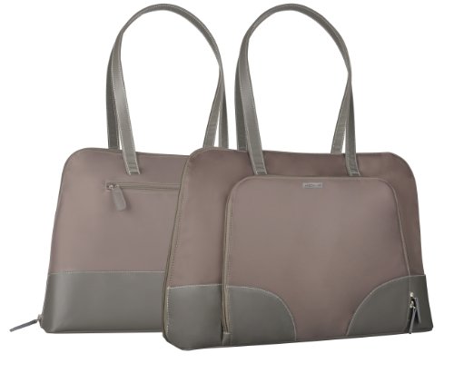 Speedlink Mirage Notebooktasche für Laptop 39,6 cm (15,6 Zoll) (Tragegriff, praktisches Handtaschenformat) grau/rosa - 2