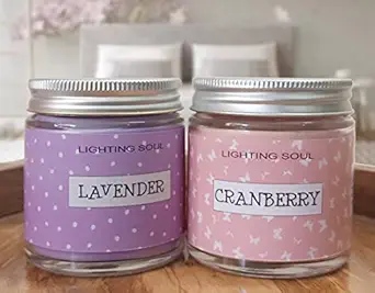 Lighting Soul | Scented Soy Jar Candles (Set of 2) 2.2