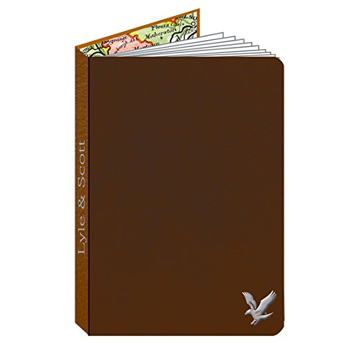 Preisvergleich Produktbild Lyle & Scott A6 braun Kunstleder Notebook