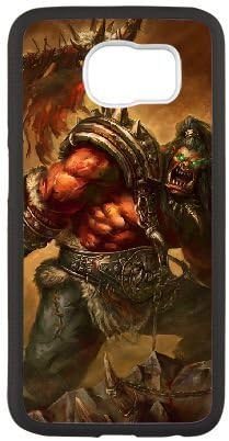 samsung_galaxy_s6 phone case White World of Warcraft WOW Grommash Hellscream OOR1438082