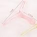 Demarkt Eyebrow Card Reusable Plastic Eyebrow Drawing Guide Eyebrow Shaper