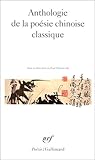 Anthologie de la poésie chinoise classique