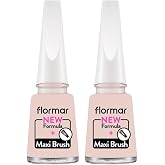 Flormar Nail Enamel Y&uuml;ksek Pigmentli ve Parlak Bitişli Oje Fne 470 White Dream (2 paketi)