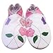 Produktbild Tiny's - Lauflernschuhe Krabbelschuhe Babyschuhe - Schmetterling Garten - 0-6 Monate