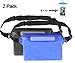 Produktbild SXONLINE 2 Stück Wasserdichte Tasche & 1 Pack Wasserdichte Handytasche als Geschenk mit Taillengurt Trockentasche, hält Ihre Gegenstände trocken und sicher zum Schwimmen, Bootfahren, Angeln