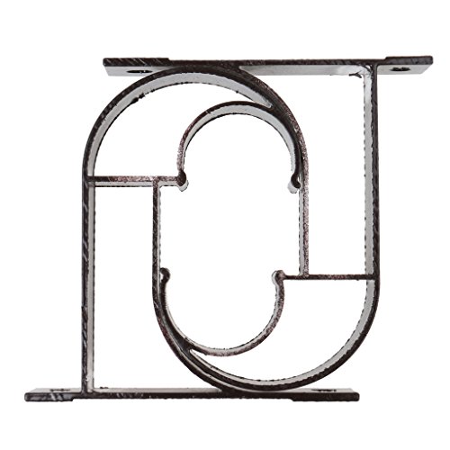 Preisvergleich Produktbild Sharplace Vorhang Metall Halter Haken Zugband Haken Wand Haken,Schwarz