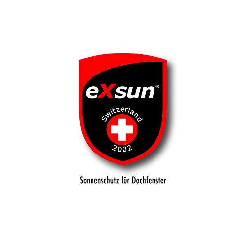 eXsun Sonnenschutz für Velux XY Dachfenster Rollo, Hitzeschutz, Verdunkelungsrollo – mit Krafthaftsaugern, kein Bohren – kein Nageln – kein Schrauben (Alle Typen! GGU, GGL, GPU, GPL, GHU, GHL, GTU, GTL, GXU, GXL, VU, VL, VKU) WICHTIG = Größe! Bitte auswählen!** Super einfach – der Sonnenschutz wird direkt auf die Glasscheibe – mit Krafthaftsauger – angebracht.. Komplett!! Alles dabei! * (Blau / Silber, P06 / 406) - 9