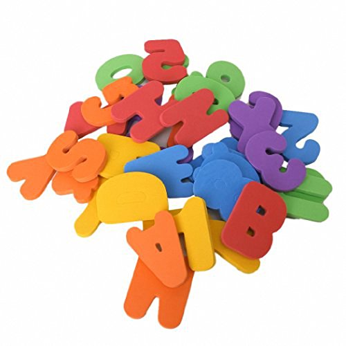 Move&Moving(TM) 1 x Bath Tub Foam Letters Numbers set 36pcs Children Learning Toy