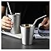 Produktbild Edelstahl Tasse Kind Anti fallen Edelstahl Wasser Tasse Schwer Metall Weinglas Weißweinglas, 30ml50ml180ml320ml