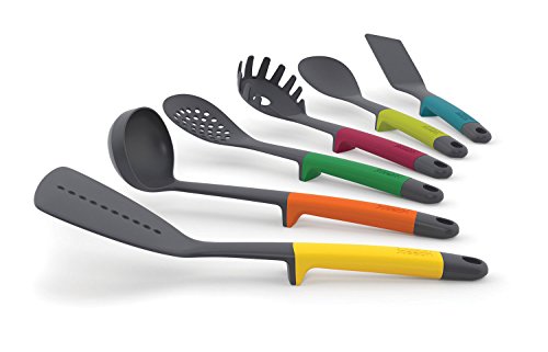 Joseph Joseph Elevate Carousel 6-teiliges Utensil Satz mit Drehständer, mehrfarbig - 2