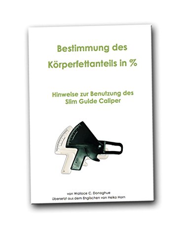 Slim Guide Caliper Fettmesser, schwarz + Handbuch in deutsch + Excel-Körperfett-Berechnungstool - 4