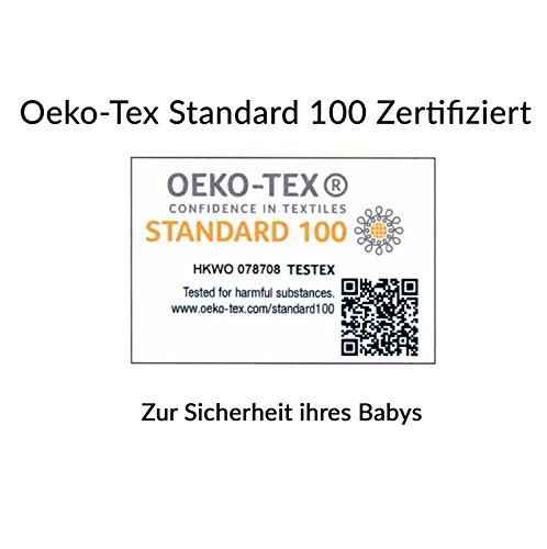 Baby Badehandtuch mit Kapuze in weicher Baumwolle – Kinder Kapuzenhandtuch – Warm und kuschliger Baby Poncho – 100x100cm – Bär - 7