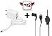 DAD COMBO PACK | 2.4A Mobile Charger + BASS Boost Earphone | Supports All Smartphones like HTC Desire 728 dual sim RS.555.00