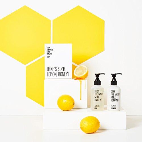 All Natural Lemon Honey Soap 200ml - 3