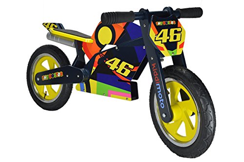 Preisvergleich Produktbild Kiddimoto® 346 Heroes Valentino Rossi VR46, Laufrad im MotoGP Design
