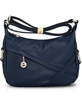 NICOLE&DORIS Dame Tote Handtaschen Umhängetasche Schultertasche PU