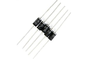 Luftschloss 1N5408 Likriktare diod, 3 A 1 000 V, axial DO-201AD, kiseldioder, 20 stycken