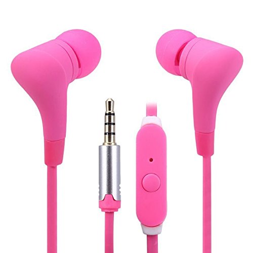 Preisvergleich Produktbild Kopf-Handys Buds Kopfhörer 3,5 mm W / Mikrofon. Freisprecheinrichtung Call kompatibel mit Huawei Honor 5 C Huawei y3ii Huawei y5ii Huawei P9 Lite Huawei P9 Plus Huawei P9 Huawei Honor Holly 2 Plus Huawei MediaPad M2 10.0 Huawei genießen 5S Huawei Mate 8 Huawei G7 Plus Huawei Honor 5 x Huawei P6 Pro Huawei Nexus 6P Huawei Mate S Huawei Honor 7i Huawei P6 kompatibel Kopfhörer, Pink 3,5 mm In-Ear-Stereo-Ohrhörer w / Mikrofon. Freisprecheinrichtung Call