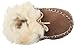 Playshoes Handmade Lambskin Baby Booties with Laces Closure (Light Brown, 0-6 months)