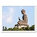 Produktbild Beria L. Rodriguez Tian Tan Buddha Statue Photo Art Print Framed Poster Wall Decor 12x16 inch Fotografieren Wand Deko