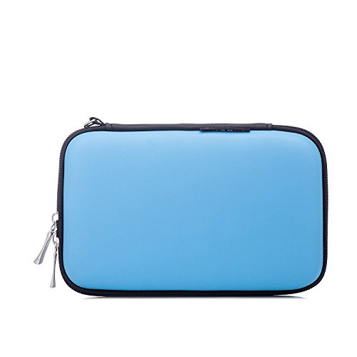 MystiTL Zubehör 2.5 Zoll Tragbare Reisetasche für Electronisches Zubehöre Organizer Case Tasche Tragetasche Wasserdicht für USB Drive Shuttel Festplatte