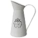Produktbild HyFanStr Rustikaler Stil Metall Krug Deko Vase Blumenvase Primitiv Krug Grey-Tall