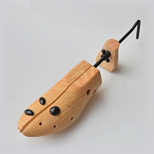 QFFL Solid Wood Shoe Stretchers Shoe Tree Expandable Not Grinding Feet Adjustable Shoehorn Shoe Brushes ( Size : High-heeled shoes35-38code )