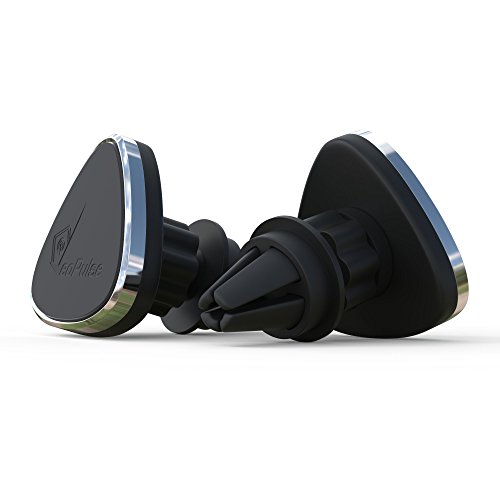 supporto da auto magnetico -VeoPulse nero - Porta cellulare - (iphone 6 6plus 5 5S 4 4S...,samsung galaxy S4 S5 S6 Note 3 4 ,htc,nokia,nexus,LG...)