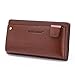 Produktbild Yamyannie Herren Geldbörse Münzfach Männer und Frauen General Business Vertrag Handtasche Handtasche Leder High-Capacity-Handy-Paket Mehr Bildschirme Kreditkarten-Halter Geldbeutel Münzfach