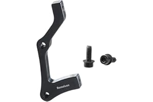 Remeiven Disc Brake Adapter for Mountain Bike, Post/Side Mount Adapters for 160/180 /203/140 mm Disc Brake Rotor Front Rear Mounting