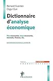 Dictionnaire d'analyse économique