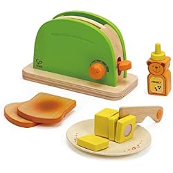 Hape - E3105 - Jeu d'Imitation en Bois - Cuisine - Grille Pain