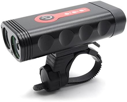 ZYANG Bike Lights, USB Rechargeable LED Bicycle Torch Light Set, 600 Lumen IP64 Waterproof Front Headlight, Cycling Lights for Road & Mountain