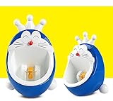 KK Kleinkind Töpfchen Baby Urinal – Abnehmbarer, leicht zu reinigen | Komfortables ergonomisches Design | Funky Design Das tragbare Töpfchen Trainer für Jungen (blau) - 4
