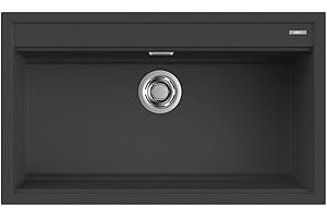 Elleci Lavello Incasso Best Workstation 360 1 Vasca 86x51 Antracite Granitek LGB36059