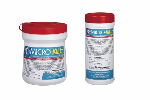 Medline Micro-Kill+ Disinfectant Wipes