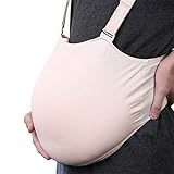 Erwachsene Bauch Stuffer Falsche Bauch Baby Gefälschte Schwangerschaft Bump Silikon Für Kostüme Cosplay 2-10 Monate,M